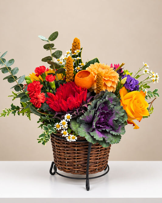 Autumn Garden Basket