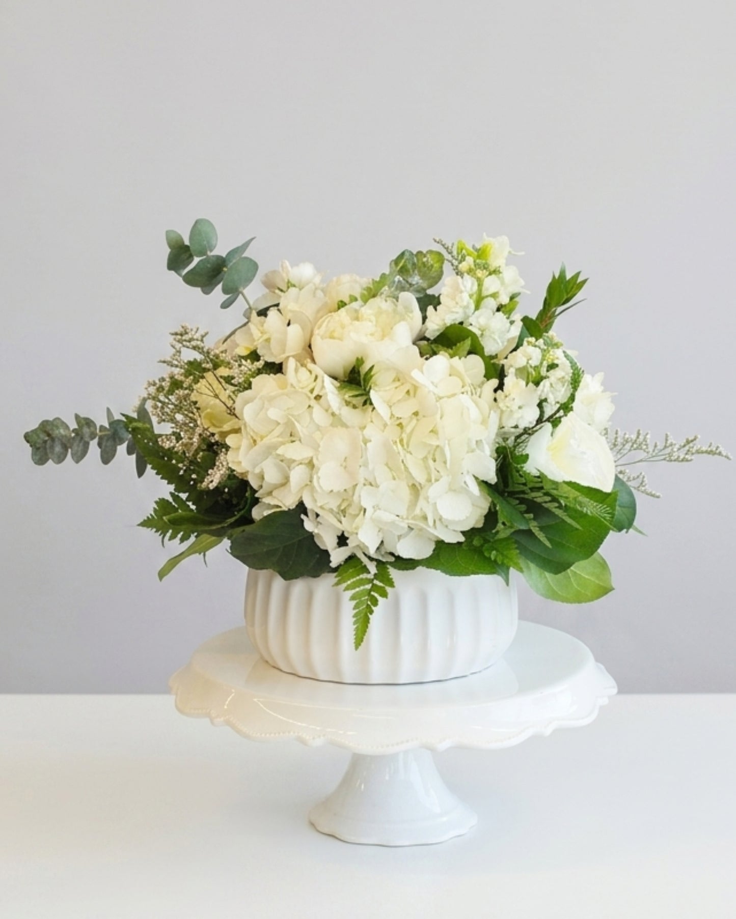 Elegant Hydrangea Garden Arrangement