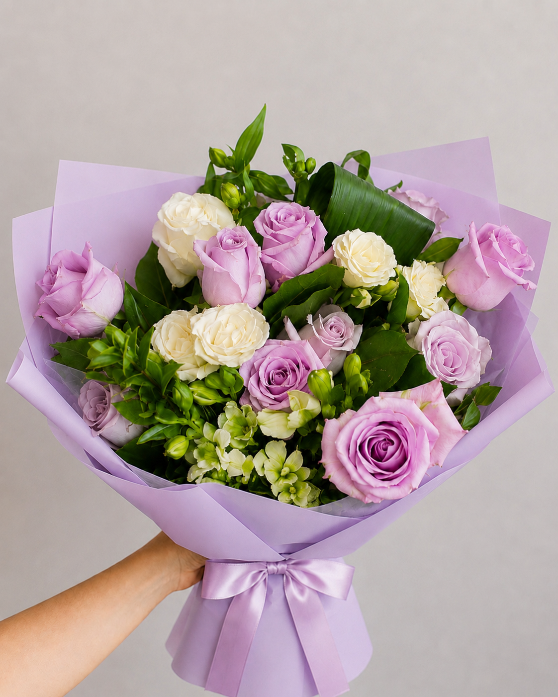 Lilac Rose Bouquet