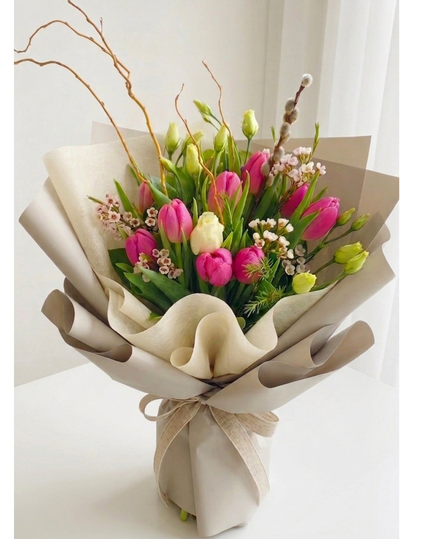 Spring Whisper Tulip Bouquet