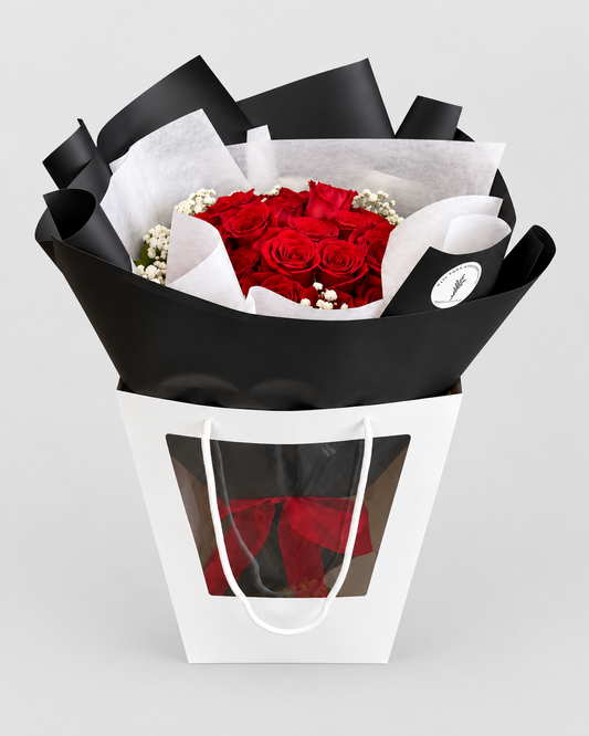 Premium Red Rose Bouquet