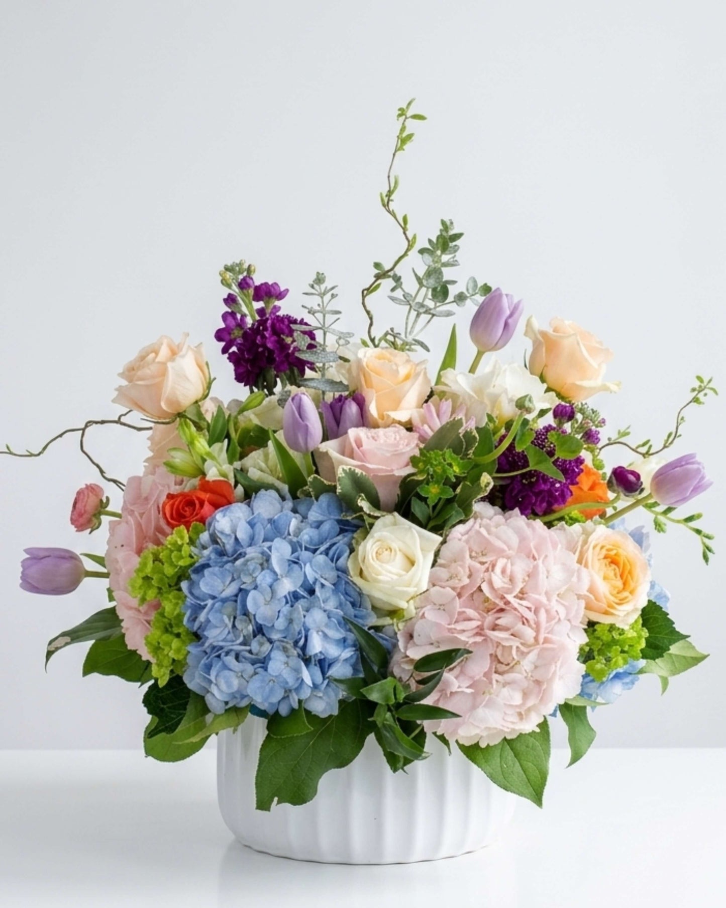 Soft Lavender Garden Arrangement