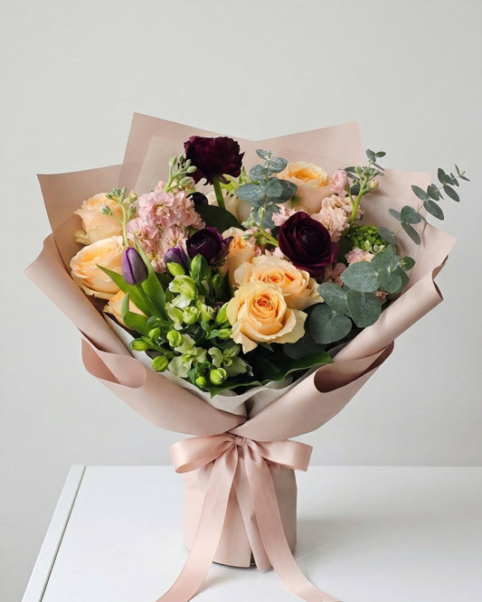 Amber & Wine Bouquet