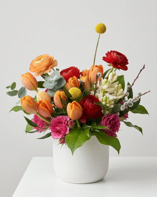 Apricot Bloom Arrangement