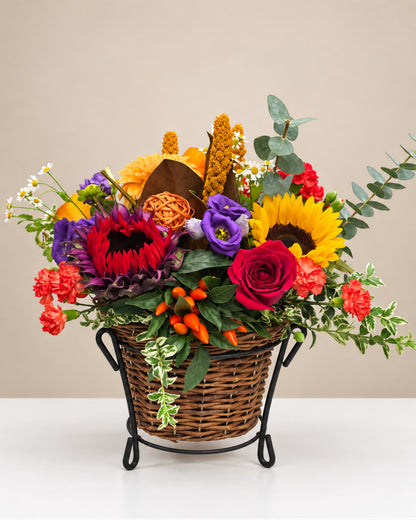 Autumn Garden Basket