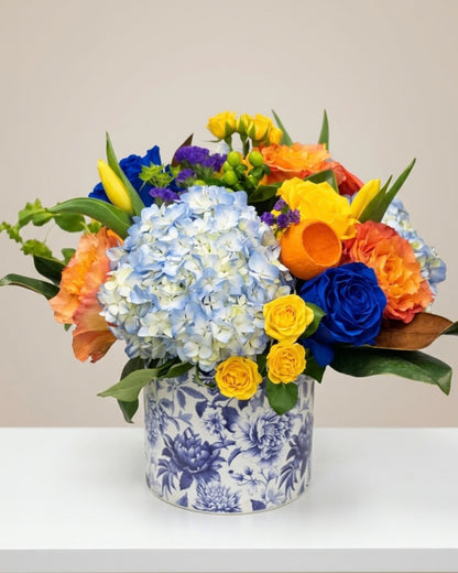 Blue Porcelain Garden