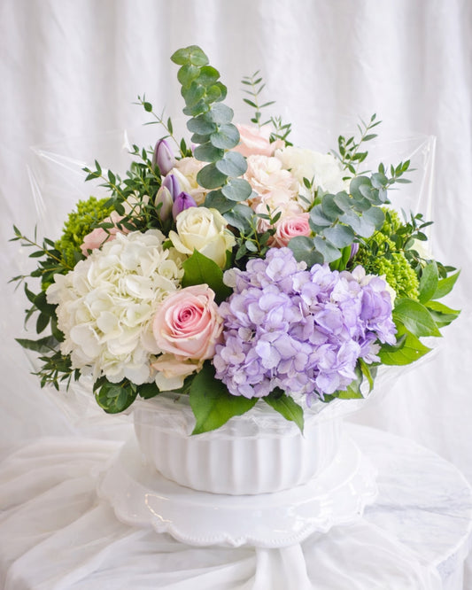 Blush & Lavender Elegance