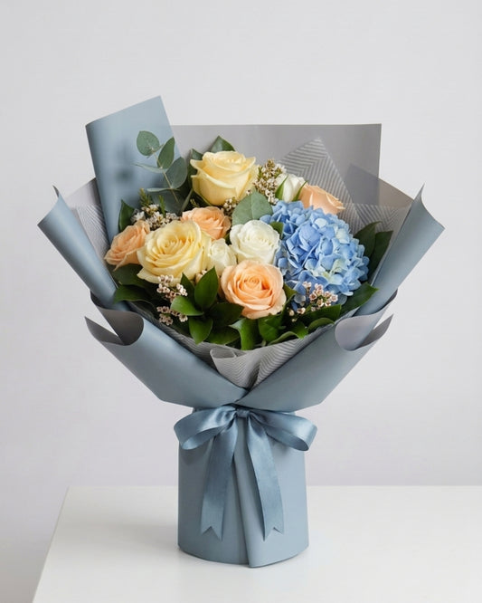 Citrus & Sky Bouquet