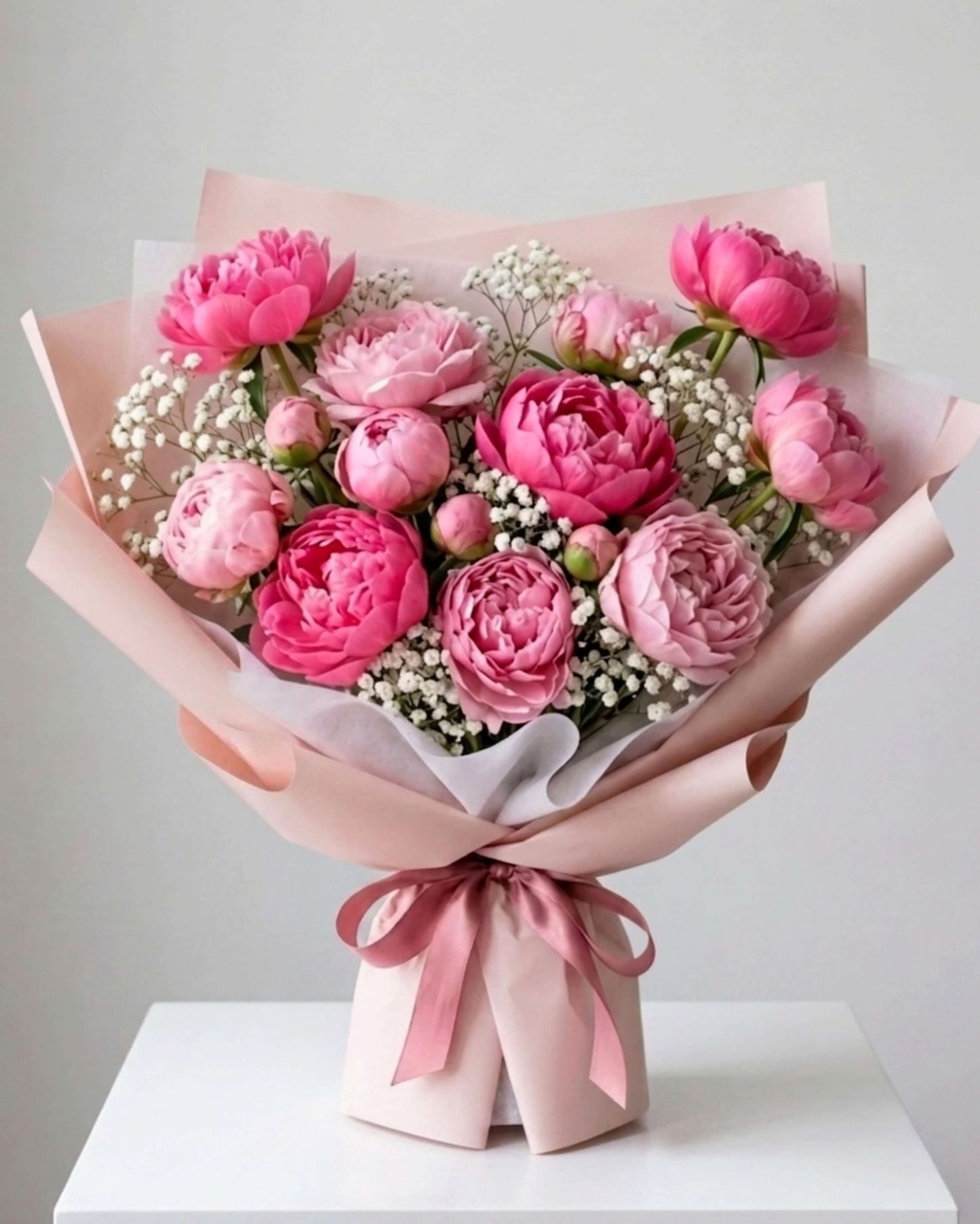 Mixed Pink Peony Bouquet