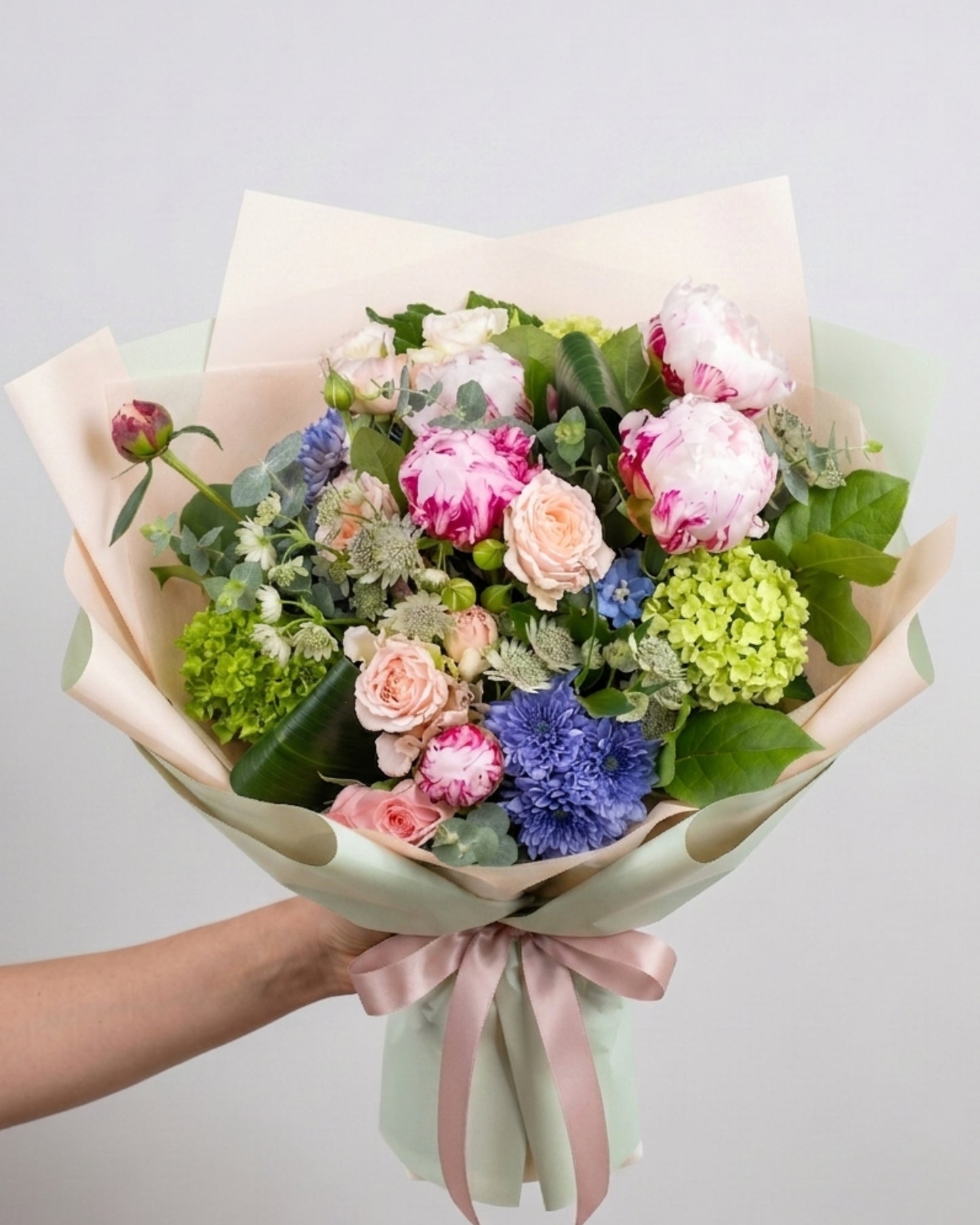 Pink Peony Garden Bouquet