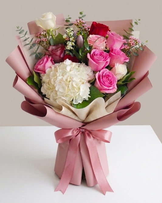 Rosy Whisper Bouquet