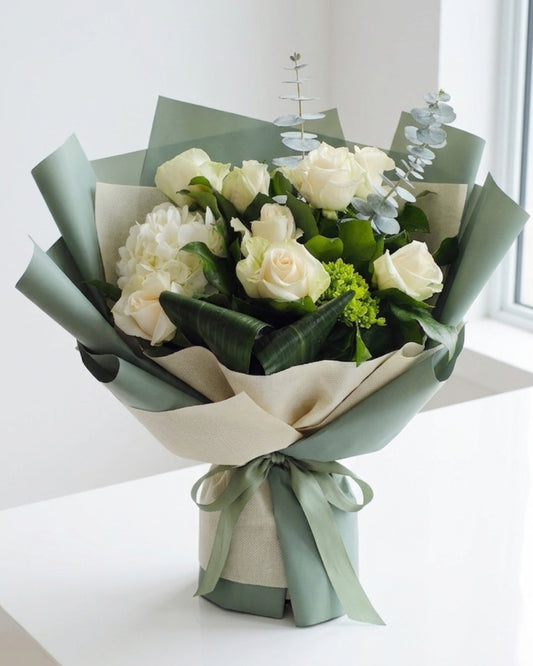 Sage Ivory Bouquet