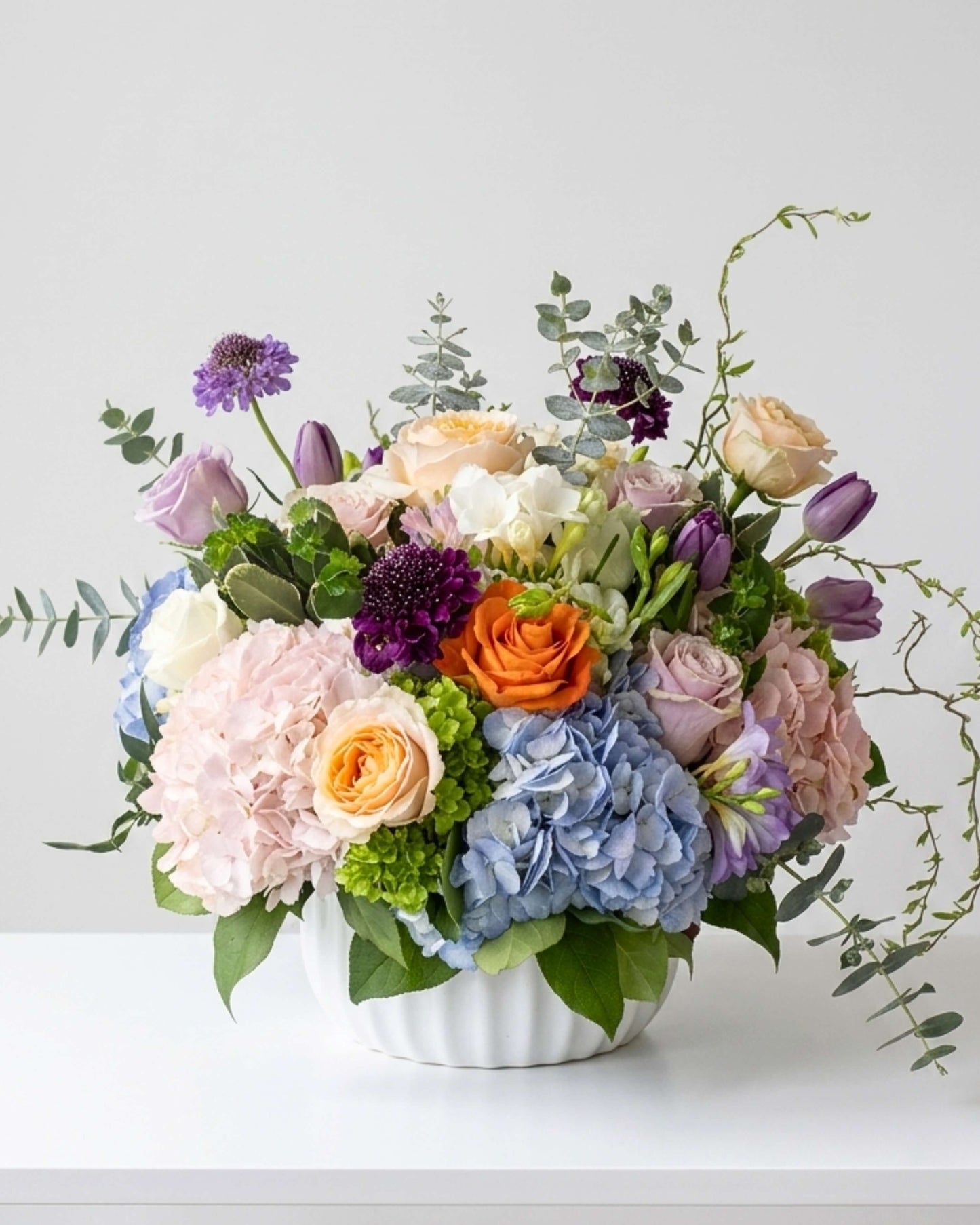 Soft Lavender Garden Arrangement