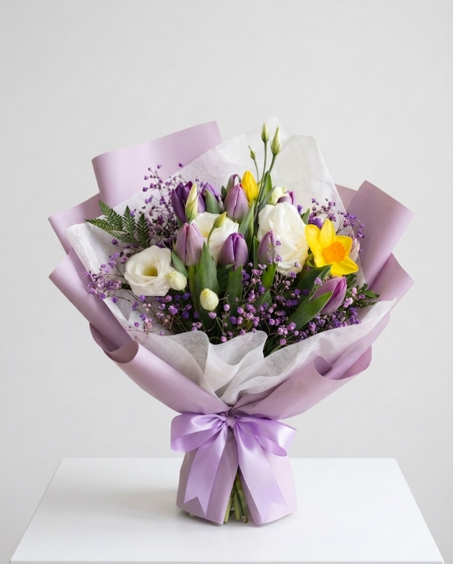 Sweet Lavender Bloom Bouquet