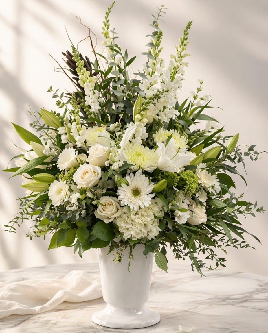 Sympathy Vase Arrangement
