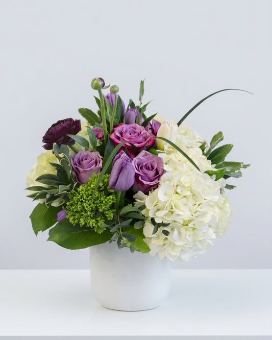 Violet Bloom Arrangement